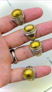 New Cincin Basi Kuning Shaining Ready Stock Rings - Produk Kuning Basi Baru Dalam Stok
