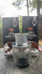 Cà phê chồn nâu Bảo Tín S3 MẪU MỚI thể chất nhẹ mùi thơm vị đắng dịu gói màu đen rang xay truyền thống (500gr)