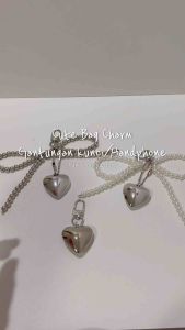 Keychain Gantungan Kunci Tas Y2K Butterfly Bow Ribbon Aesthetic Bag Charm Pearl Vintage