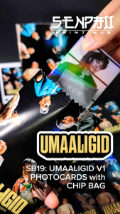 SB19: UMAALIGID PHOTOCARDS with CHIP BAG