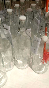 ขวดแก้ว ขวดน้ำ ขวดแก้วฝาจุกล็อค ขวดแก้วสูญญากาศ korken Bottle with stopper