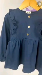 Tunik Anak Kaos Smilee Hamida Mix Warna Size 1-5Thn