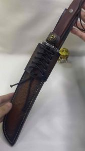 มีดยาว ซองสวย สันหนา ใช้งานได้อเนกประสงค์ แล่หั่นซอยเนื้อ พกพาได