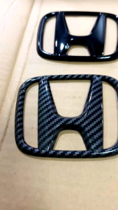 Emblem Logo Honda Belakang Bagasi Mobil Brio 2018 2022 2025 2026 2027 Hitam Chrome Carbon Merah