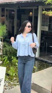 Áo Sơ Mi Bigsize 50-90Kg Tiểu Thư Cá Tính Sang Chảnh Đi Làm Đi Tiệc Đi Chơi - AK25 - Ú Xinh Store (Cotton Xô Thêu)