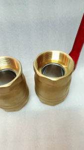 Ball Valve Kuningan 4" inch drat ONDA asli