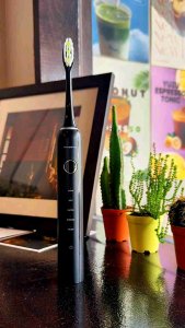 Pensonic Livelle Bripro+ Sonic Electric Toothbrush IPX7 Waterproof with Pressure Sensor Rechargeable | STS5001BK