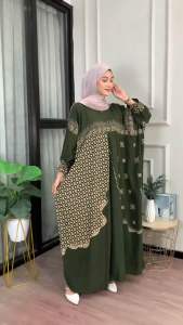 Kyara Outfit - Kaftan Bolivia Rayon Premium Jumbo Busui Adem Bikin Nyaman