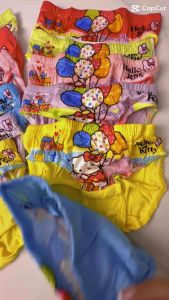 COD panty kids for girls 2-3 yeas old 12pcs assorted color
