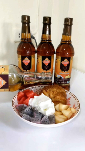 น้ำผึ้งป่าเจ้าคุณรุ่งแท้ 100% ขวดละ 1000 กรัม(12ขวด)