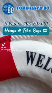 SPY-RF122: Piyama Motif Dino Squad untuk Bayi 3-18 Bulan