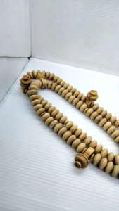 tasbih tijani kayu kemuning gading asli D52