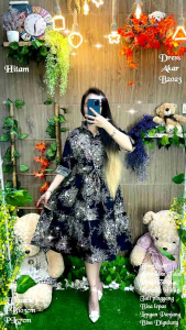 Dress Tunik Wanita B2023 detail keterangan ada digambar import kualitas import 280gram