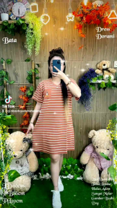 Dress Pendek Wanita Jumbo Dorami: Kualitas Import 300gram
