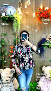 Baju Wanita Terbaru Kemeja Wanita 8290 Kemeja Trendi Kekinian