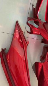Cover body full halus honda beat karbu tahun 2008-2009 merah candy