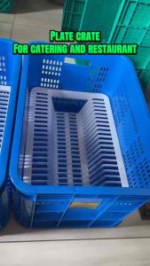 HEAVY DUTY PLATE CRATE X25/DISH RACK