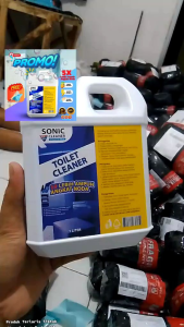 Sonic Toilet Cleaner 1 Liter Cairan Pembersih Kerak Toilet Kloset Keramik Setanless