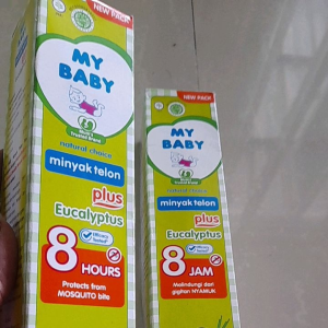 MY BABY minyak telon plus Eucalyptus 8 jam tahan lama