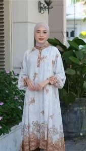 PISYA SETELAN WANITA MUSLIM RAYON MOTIF BY TULUS