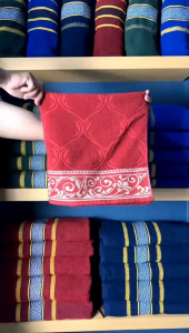 Handuk mandi katun GRATIS SOKLIN LIQUID 2 RENCENG / handuk tebal menyerap air 75x145cm