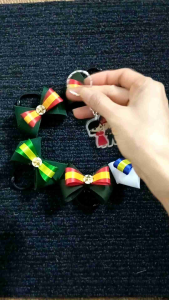 Dây buộc tóc B.ộ độ.i cô.ng a.n đồ handmade dành cho bạn nữ