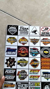 STIKER KATA KATA | STIKER KATA KATA VIRAL | STIKER PACK | STIKER 1 LEMBAR | STIKER CROMO
