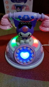 โทรศัพท์ของเล่น มีเสียง มีไฟ มีเพลง สุดน่ารัก สินค้าพร้อมส่ง