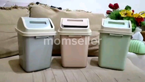 TONG SAMPAH 5LT KERANJANG SAMPAH DENGAN TUTUP UK 5LT MODEL ESTETIK  KOREA STYLE