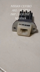 NISSAN CEFIRO A32 IMP / SENTRA IMP / SKYLINE / MAXIMA 3 PIN AIRCOND BLOWER RESISTOR (Japan Used)