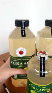 Cuka Apel Premium dari Apel Asli Kota Batu 500ml