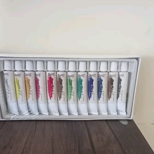 Cat Minyak Oil 12 Fine Colour Merk Bianyo Untuk Melukis