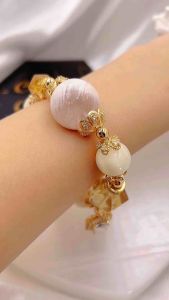 |SG| Rare Premium Crystal Bracelet (High Quality Snowflake Phantom High Quality Citrine Baroque Pearl Mother of Pearl)