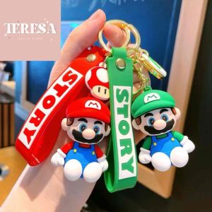 【TERESA】A26 Rantai Kunci Super Mario | Super Mario Keychain | 超级马力欧钥匙扣