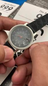 นาฬิกาผู้ชายลิมิเตด999เรือนทั่วโลกของใหม่เก่าเก็บพร้อมกล่อง WATCH NUTS ART COLLECTION BY Ed.TSUWAKI LIMITED EDITION 999 JAPAN QUARTZ 38MM NEW BOX