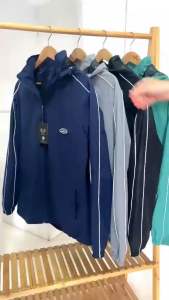 Áo khoác gió nam nữ Áo khoác vải dù sọc PHẢN QUANG nam nữ gió mỏng nhẹ form rộng đẹp trẻ trung