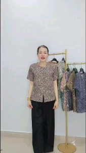 Sét Bộ Bà Già_Bộ Tự Phối Bà Già (Bộ Bà Ba Gồm  Quần+ Áo)