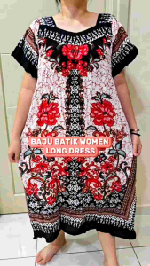 BAJU BATIK 5XL DRESS TIDUR GOOD QUALITY.