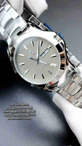 Đồng Hồ Nam 0.P size 40mm 3kim có lịch máy pin Nhật kính sapphire chống xước dây thép không rỉ