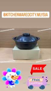 沙煲 /瓦煲 / ClayPot / Earthen Clay Pot / High Quality Clay Pot / Periuk Tanah / Periuk Tanah Liat Tahan Panas / HandMade / Clay Pot XL