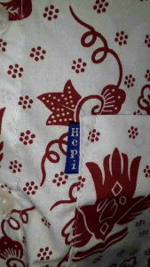 HEPI Baju Batik SD TUTWURIHANDAYANI Lengan Pendek
