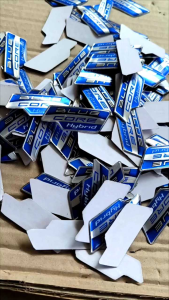 EMBLEM 3D BLUE CORE HYBRID STIKER BLUE CORE HYBRID LOGO BLUE CORE HYBRID STIKER EMBLEM YAMAHA BLUE CORE HYBRID