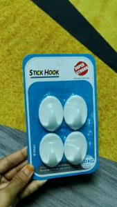 Cangkuk Dinding Kuat Pelekat/ Pelekat Dinding/Heavy Duty Wall Hook Sticky Hook