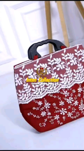 Bisa[COD] Mukena Putri Malu Mukena Bordir Putih Katun Fremium