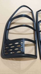 TAILLIGHT TAIL LIGHT COVER MATTE BLACK ISUZU DMAX 2002 2003 2004 2005 2006