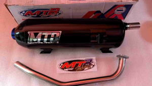 MT8 PIPE TITANIUM TIP NMAX V2 AEROX V2 NEW