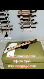 GOLOK PER BAJA ASLI 40 CM