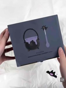 ♡Ready Stock♡ STARBUCKS Halloween Dark Cauldron Mug with Spoon