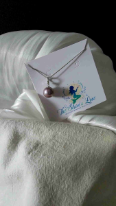 12-13mm Edison Pearl Clip-on Pendant