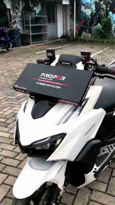 Filter Udara PROPER RACING LINE Beat Scoopy Karbu Vario 110 Techno Karbu Saringan Udara Hybrid